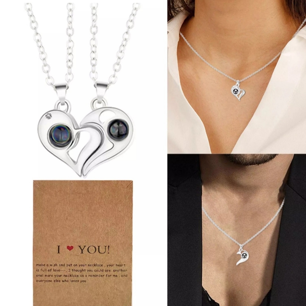 NEW Love Necklace Gift Magnetic attract Necklace Male And Female Pair